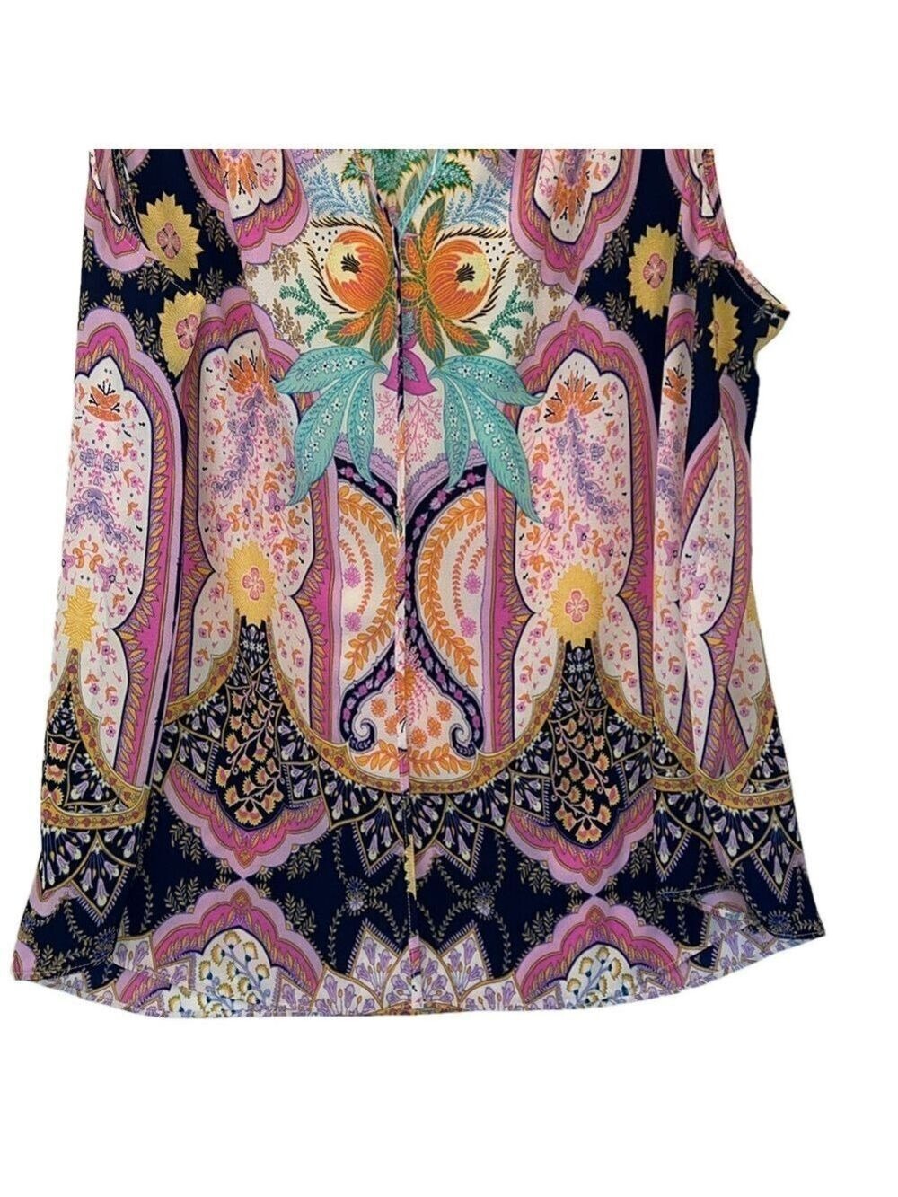Rose & Olive Top, Size 3X, PTP 27", Length 28" Pretty Summer Top, New Condition - Picture 3 of 6